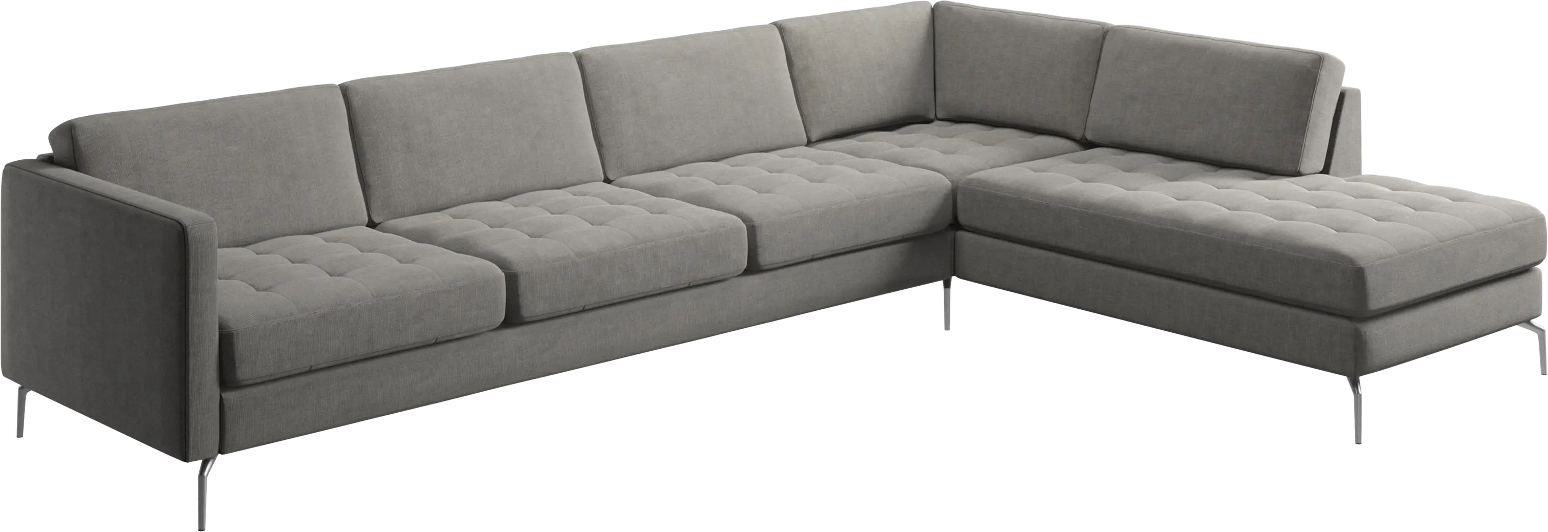 L字型ソファ | デザインを見る - ライトグレー | ボーコンセプト